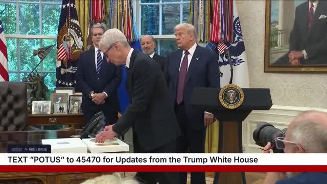 President Trump Makes an Announcement, Aug. 6, 2025